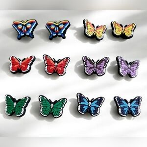 Butterfly Croc Charms